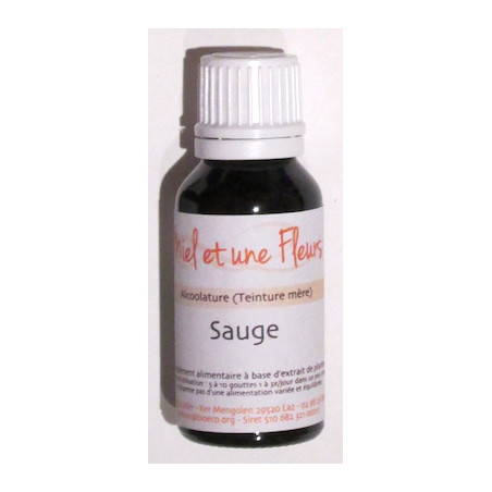 Alcoolature de Sauge (Teinture-mère)