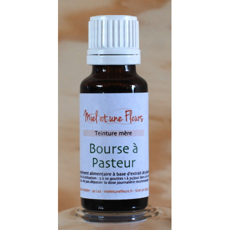 Alcoolature de Bourse à pasteur (Teinture-mère)