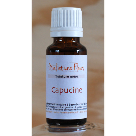 Alcoolature de Capucine (Teinture-mère)