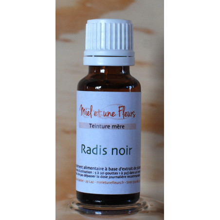 Alcoolature de Radis noir (Teinture-mère)