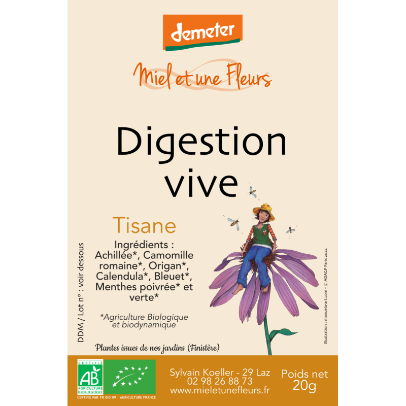Tisane Digestion vive (en journée) Tisane Digestion vive (en journée)